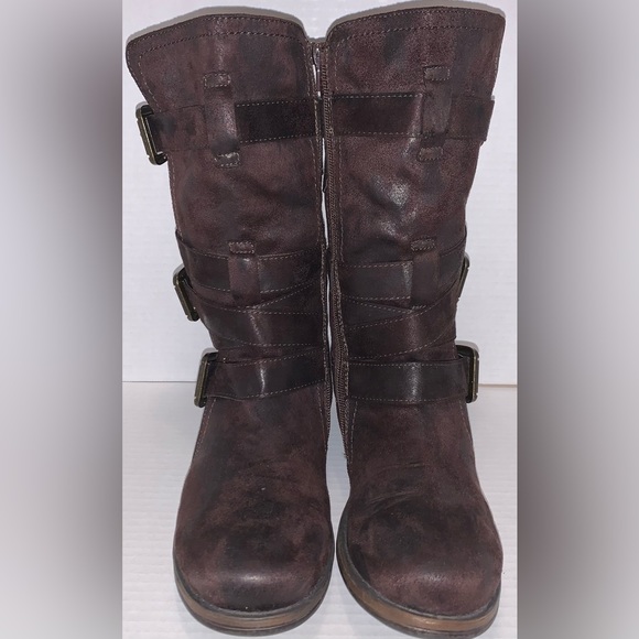Maurices brown zip up boots - Picture 4 of 14
